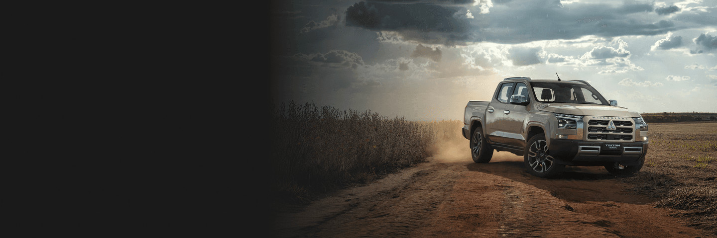 Mitsubishi New Triton no campo
